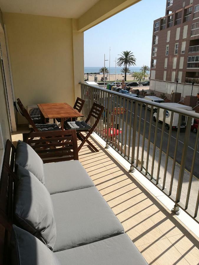 Apartamento Primera Linea De La Playa De Gandía Esterno foto